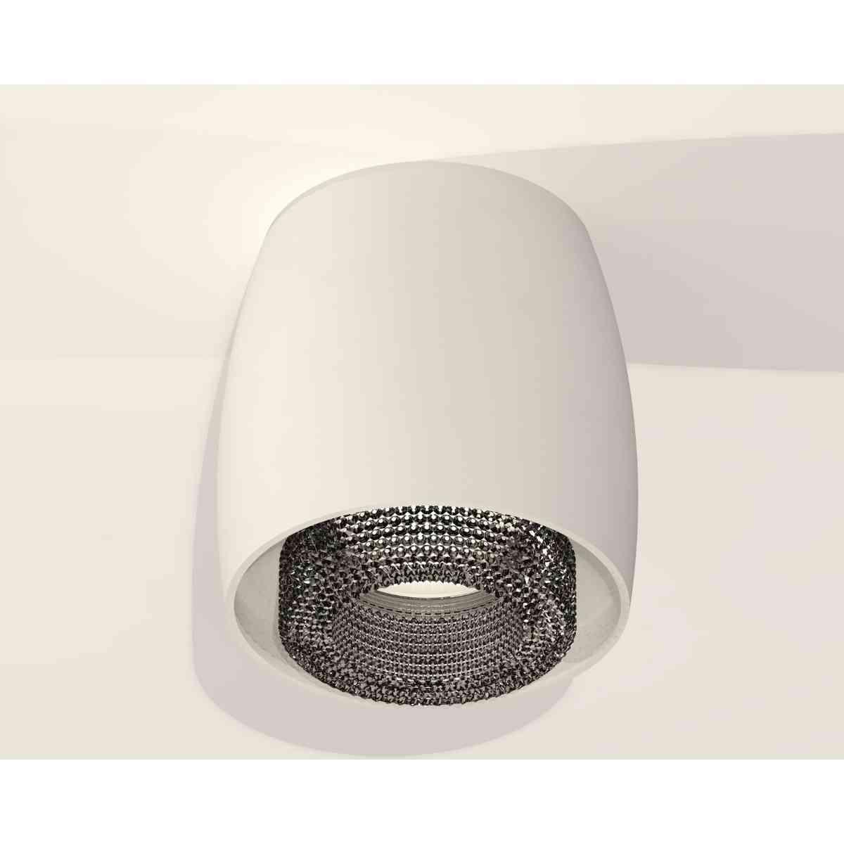 фото комплект накладного светильника ambrella light techno spot xs1141021 swh/bk белый песок/тонированный (c1141, n7192) | 220svet.ru