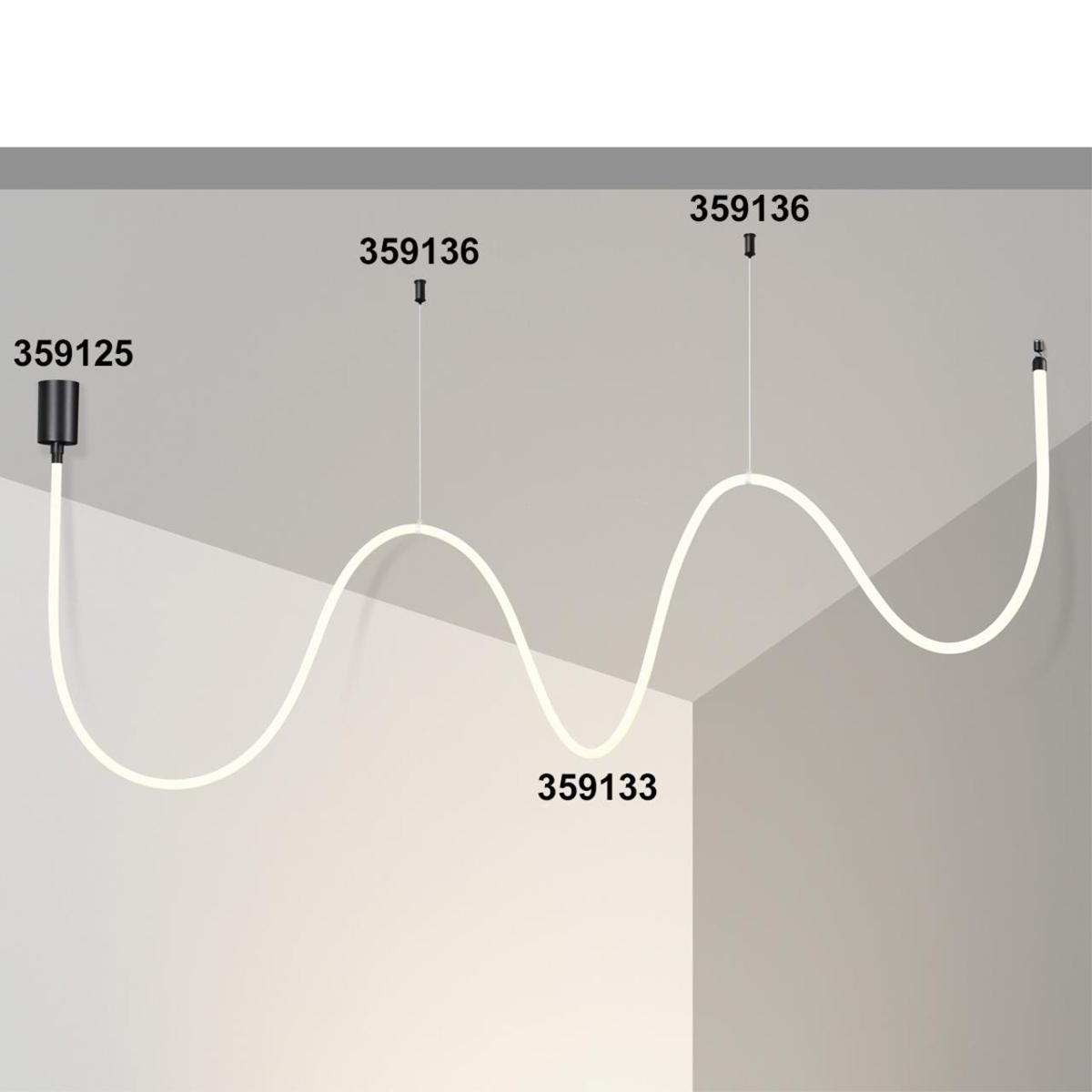 фото база для гибкого неона novotech konst ramo для накладного монтажа 359125 | 220svet.ru