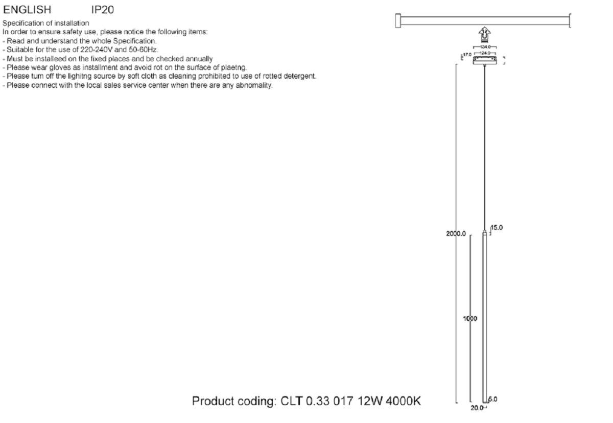 фото трековый светодиодный светильник для магнитного шинопровода crystal lux space clt 0.33 017 12w bl 4000k | 220svet.ru