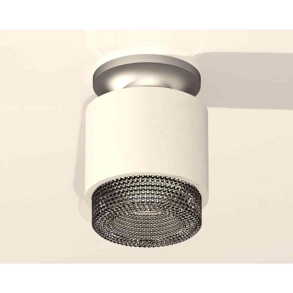 фото комплект накладного светильника ambrella light techno spot xs7510102 swh/bk белый песок/тонированный (n7928, c7510, n7192) | 220svet.ru
