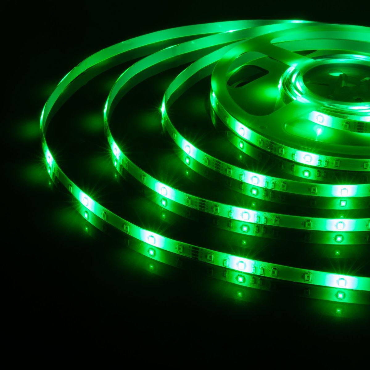 фото светодиодная влагозащищенная лента elektrostandard 4,8w/m 60led/m 2835smd rgb 5m a050579 | 220svet.ru