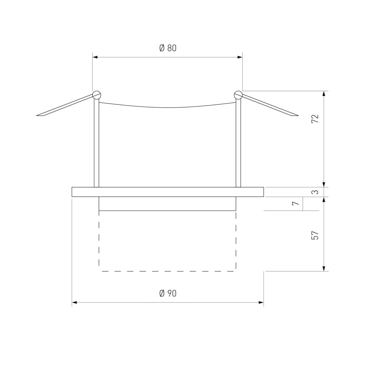 фото встраиваемый светодиодный спот elektrostandard 9917 led 10w 4200k белый матовый a052448 | 220svet.ru