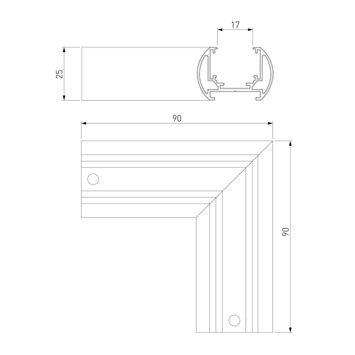 фото коннектор угловой для шинопровода elektrostandard 85135/00 черный a065259 | 220svet.ru