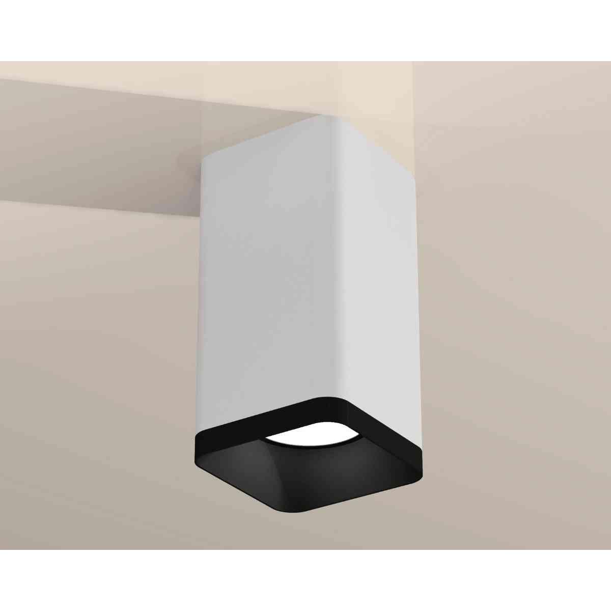 фото комплект накладного светильника ambrella light techno spot xs7820002 swh/sbk белый песок/черный песок (c7820, n7702) | 220svet.ru