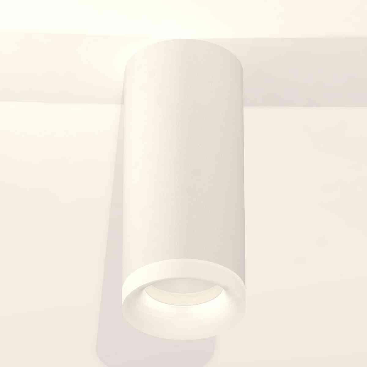 фото комплект накладного светильника ambrella light techno spot xs7442015 swh/fr белый песок/белый матовый (c7442, n7165) | 220svet.ru