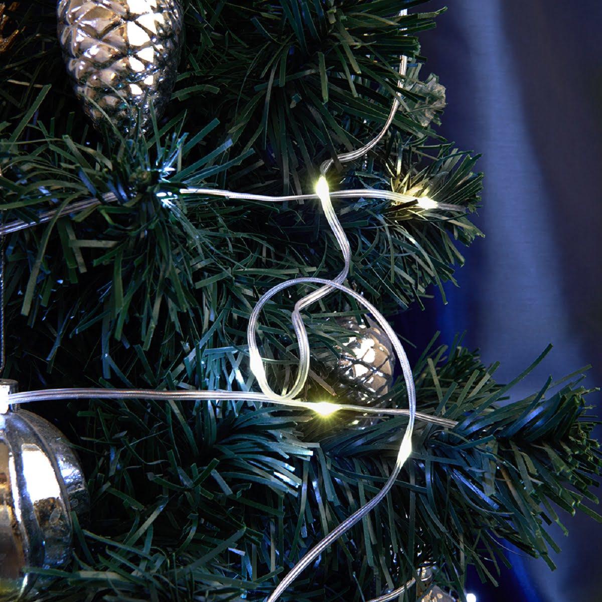 фото светодиодная гирлянда feron линейная роса 230v 2700k теплый белый 8 режимов cl578 48619 | 220svet.ru