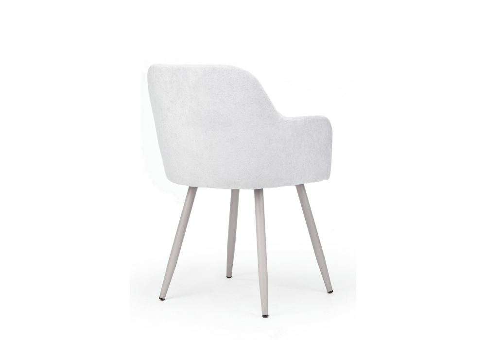 фото стул на металлокаркасе woodville инфини светло-серый (ocean 021) / серый 631778 | 220svet.ru