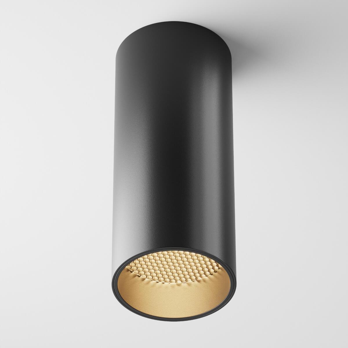 фото потолочный светодиодный светильник maytoni technical focus led c056cl-l12b3k-w-d-b | 220svet.ru