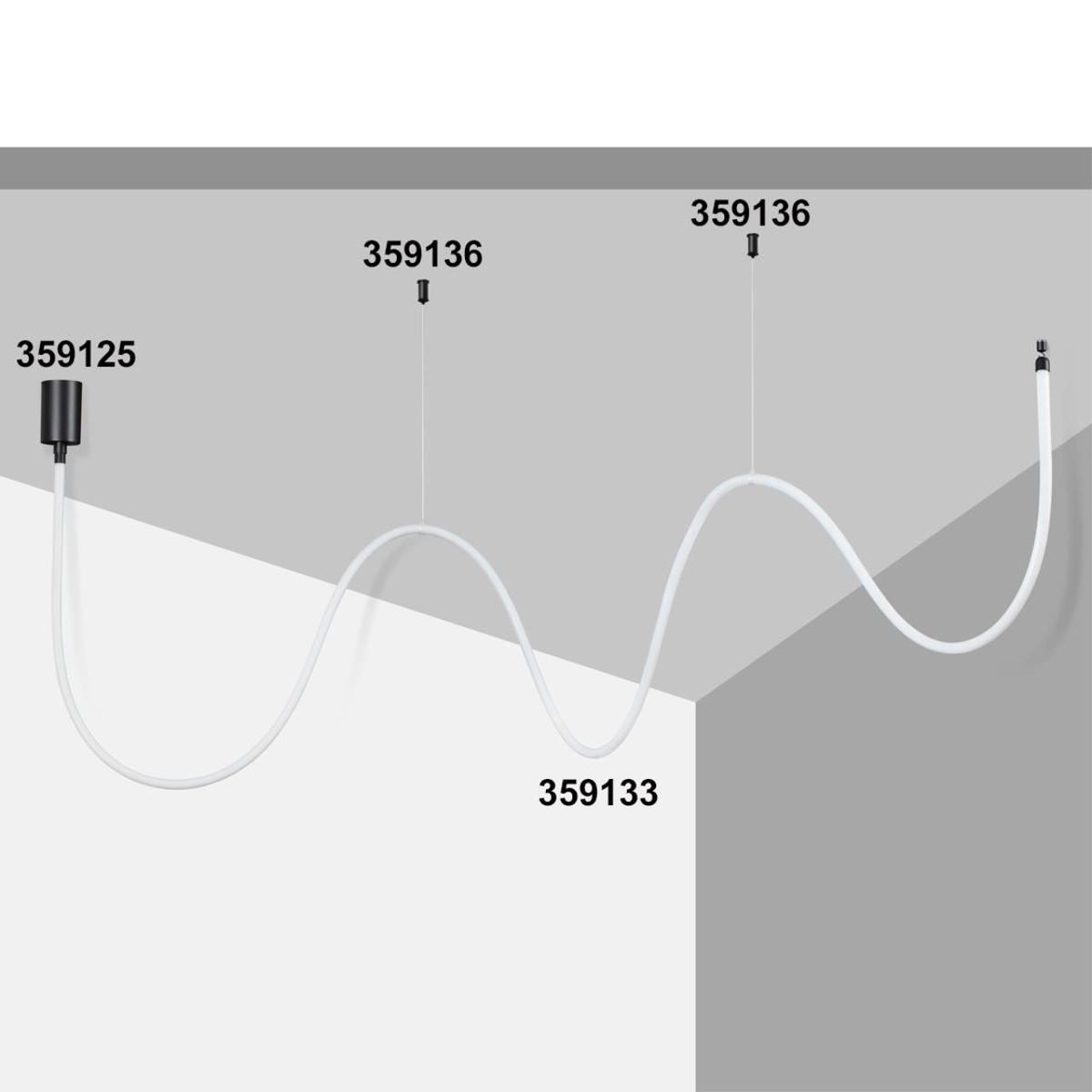 фото база для гибкого неона novotech konst ramo для накладного монтажа 359125 | 220svet.ru