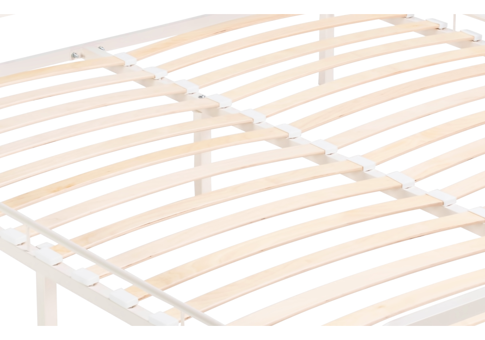 фото кровать woodville рейк 140х200 белая 403026 | 220svet.ru