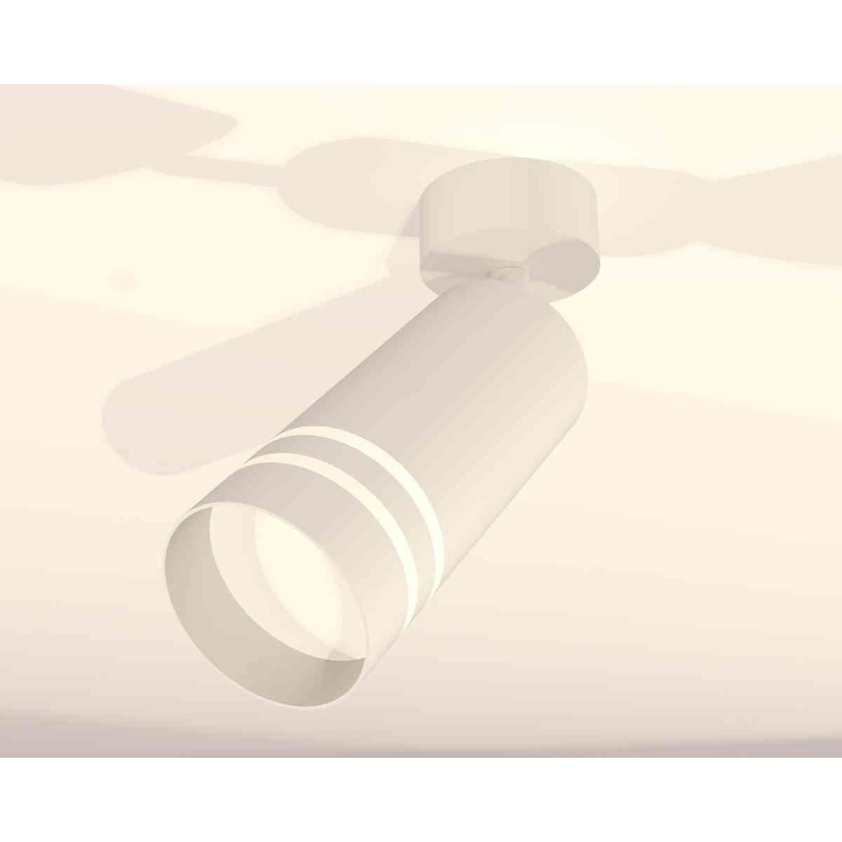 фото комплект накладного светильника ambrella light techno spot xm6322015 swh/fr белый песок/белый матовый (a2202, c6322, n6235) | 220svet.ru