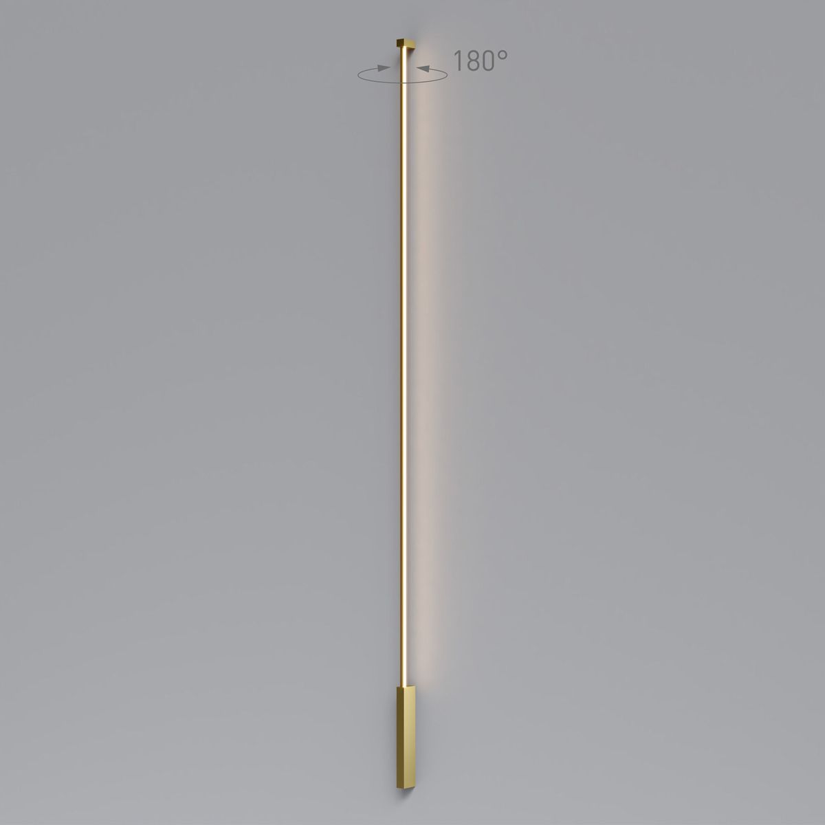 фото настенный светодиодный светильник elektrostandard alto led латунь 3000k 40134/led a069823 | 220svet.ru