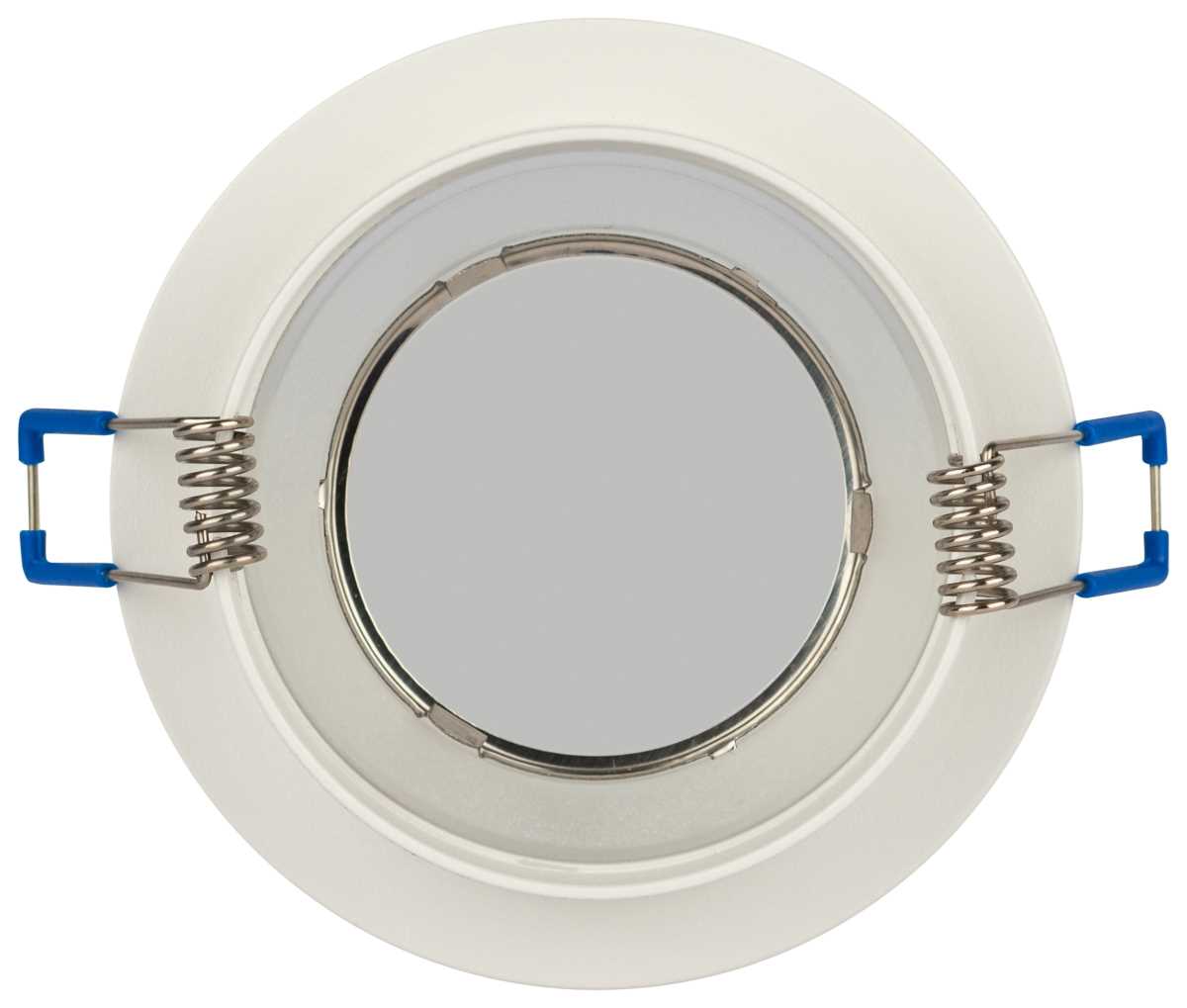 фото светильник встраиваемый декоративный эра dk107 wh под лампу mr16 gu5.3 белый б0058396 | 220svet.ru