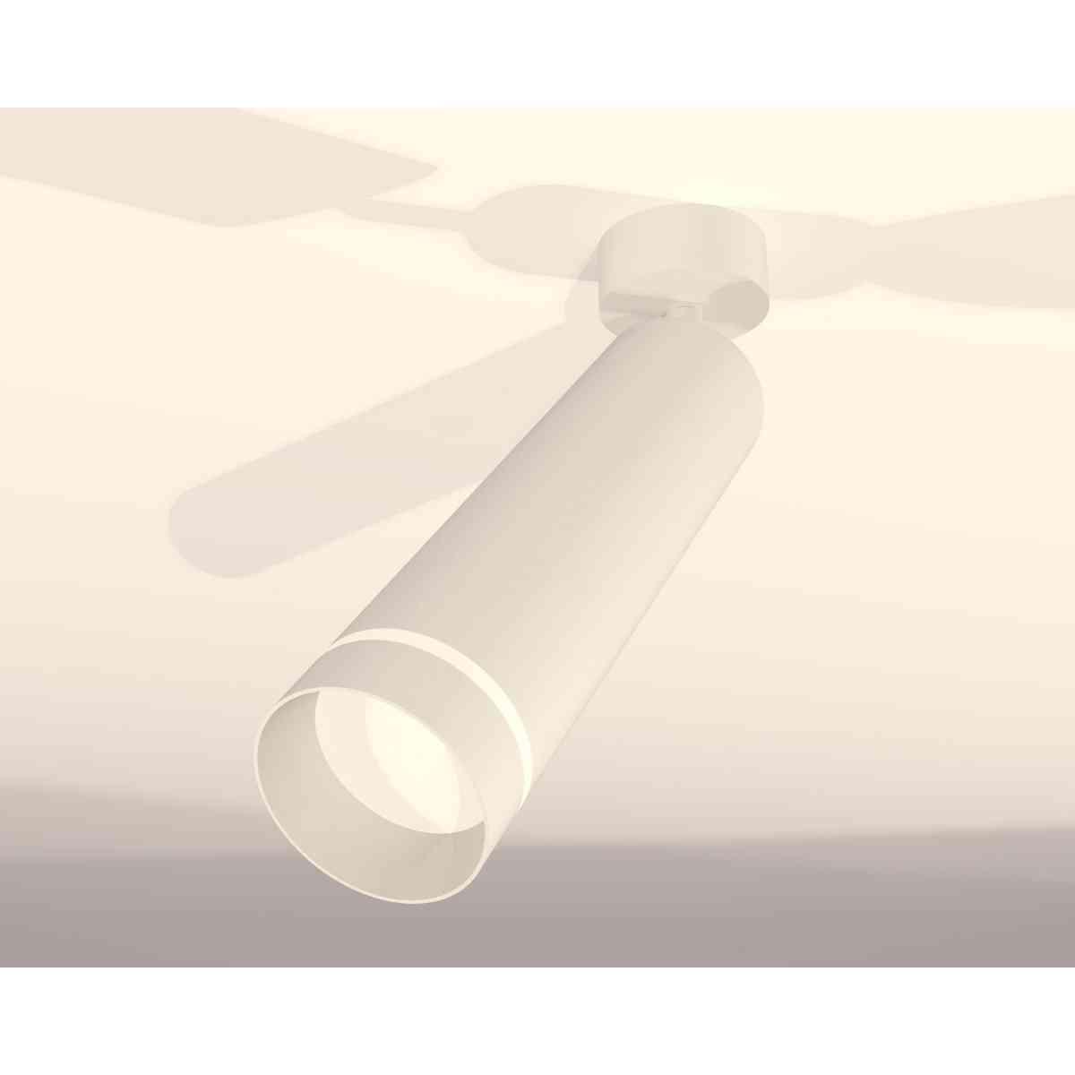 фото комплект накладного светильника ambrella light techno spot xm6355003 swh/fr белый песок/белый матовый (a2202, c6355, n6228) | 220svet.ru