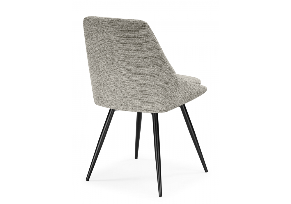 фото стул на металлокаркасе вращающийся woodville avian светло-серый / черный 15879 | 220svet.ru