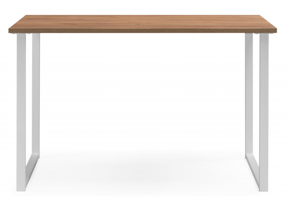 фото стол деревянный 140x80 woodville лиман дуб крафт золотой / белый матовый 619214 | 220svet.ru