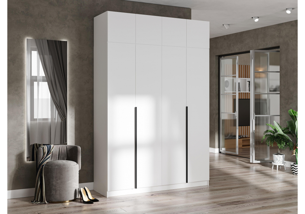 фото шкаф woodville широн белый 586596 | 220svet.ru