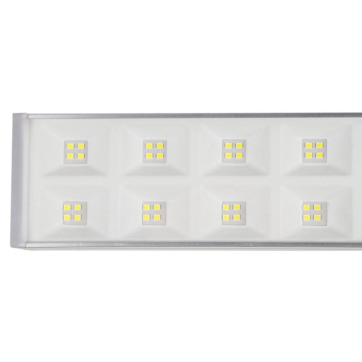 фото линейный светодиодный светильник uniel ulo-fl120c-100w/4000k/k silver linkable ul-00010829 | 220svet.ru