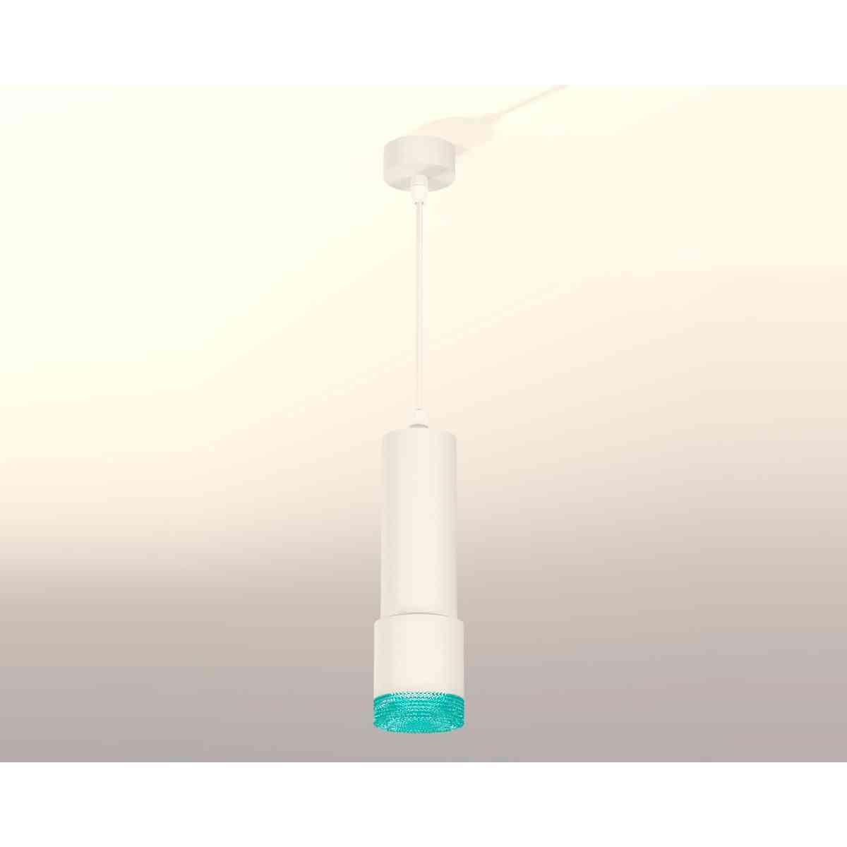 фото комплект подвесного светильника ambrella light techno spot xp7401004 swh/bl белый песок/голубой (a2301, c6342, a2030, c7401, n7194) | 220svet.ru