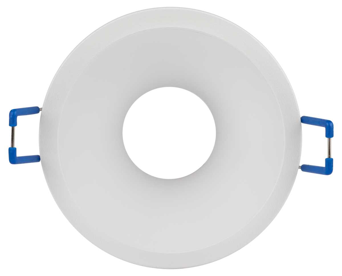 фото светильник встраиваемый декоративный эра kl103 wh под лампу mr16 gu5.3 белый б0056349 | 220svet.ru