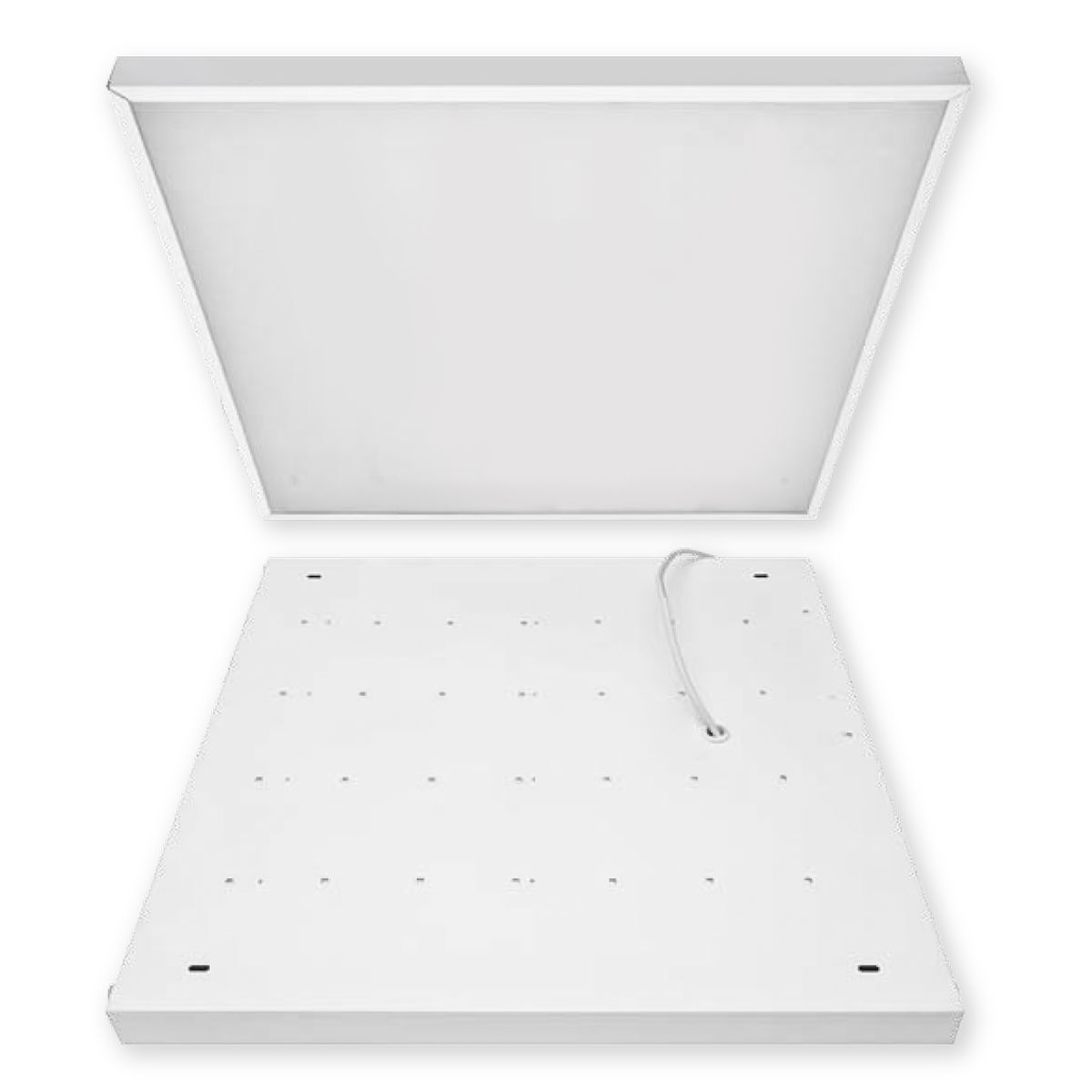 фото встраиваемый светодиодный светильник uniel ulp-6060-36w/4000к ip40 grilyato opal smooth ul-00012029 | 220svet.ru