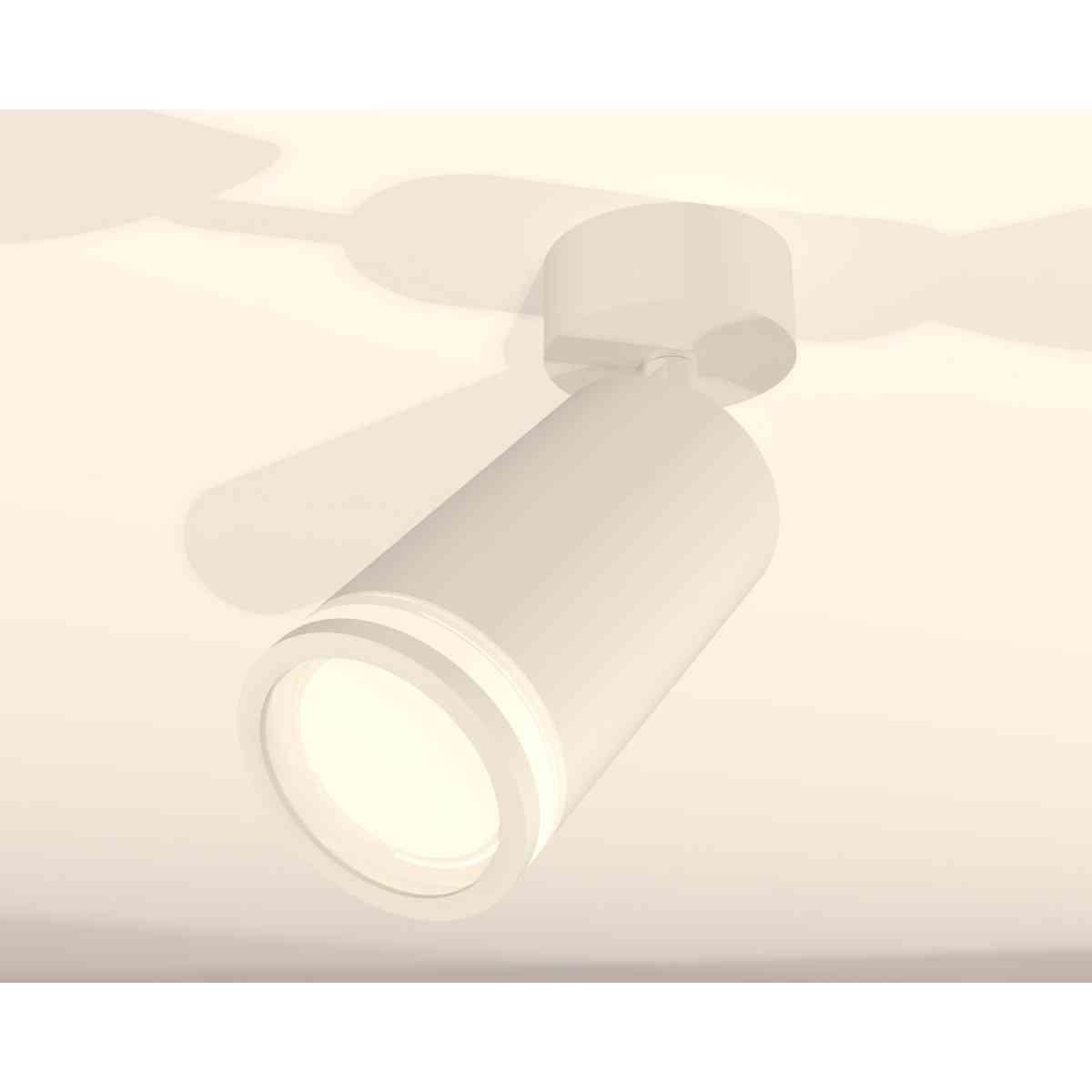 фото комплект накладного светильника ambrella light techno spot xm6322013 swh/fr белый песок/белый матовый (a2202, c6322, n6220) | 220svet.ru