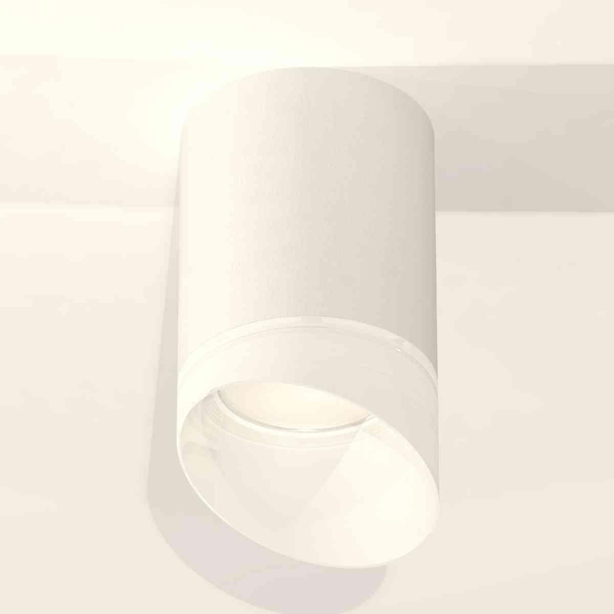 фото комплект накладного светильника ambrella light techno spot xs7421026 swh/fr белый песок/белый матовый (c7421, n7175) | 220svet.ru