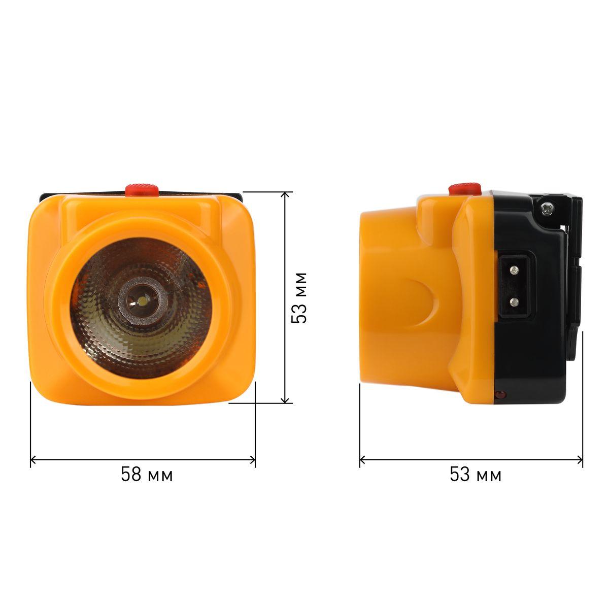 фото налобный светодиодный фонарь эра аккумуляторный 53х53х58 80 лм tg1 б0053033 | 220svet.ru