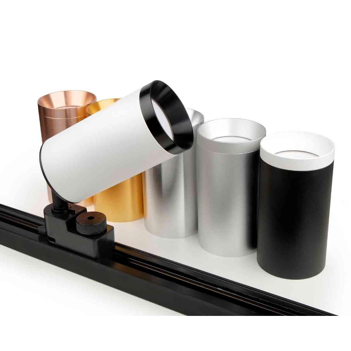 фото комплект трекового светильника ambrella light xt6322061 swh/pbk белый песок/черный полированный (a2520, c6322, n6131) | 220svet.ru