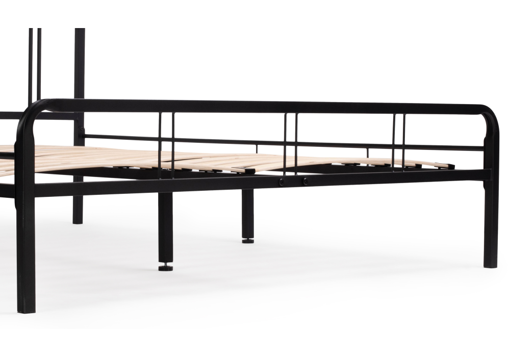 фото кровать woodville рейк 140х200 черная 403025 | 220svet.ru