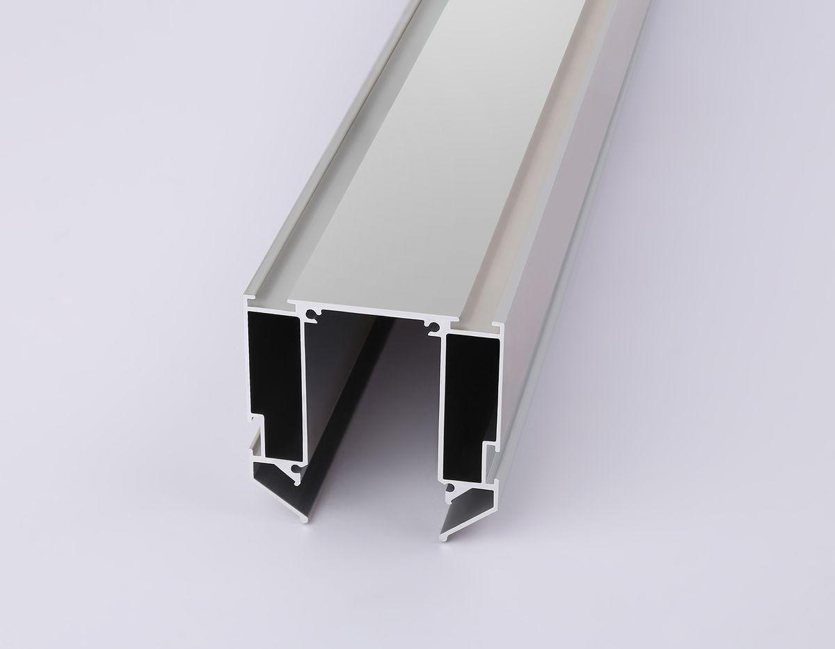 фото корпус в натяжной потолок для накладного шинопровода ambrella light track system magnetic 220v gl1014 | 220svet.ru