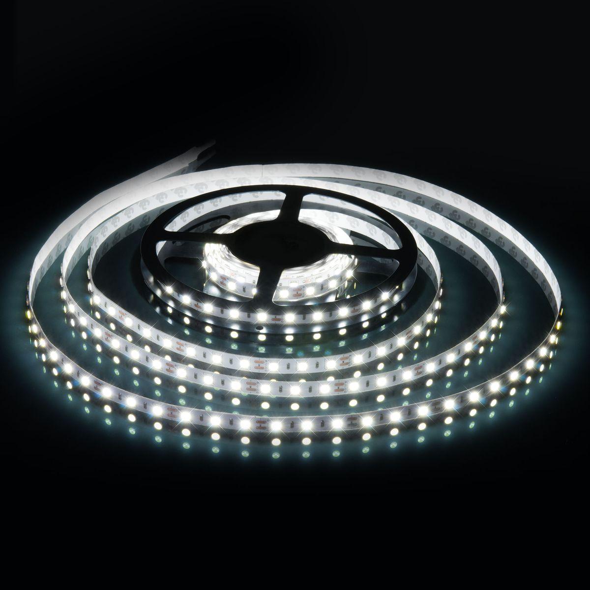 фото светодиодная влагозащищенная лента elektrostandard 14,4w/m 60led/m 5050smd холодный белый 5m a052970 | 220svet.ru