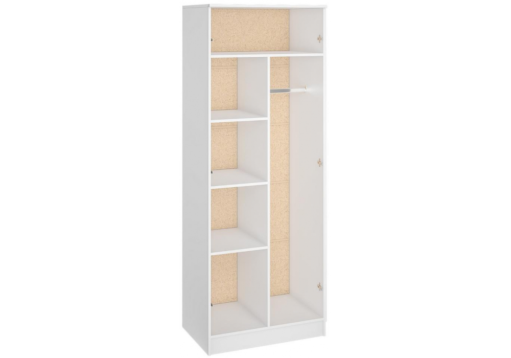 фото шкаф woodville ронда белое дерево 507792 | 220svet.ru