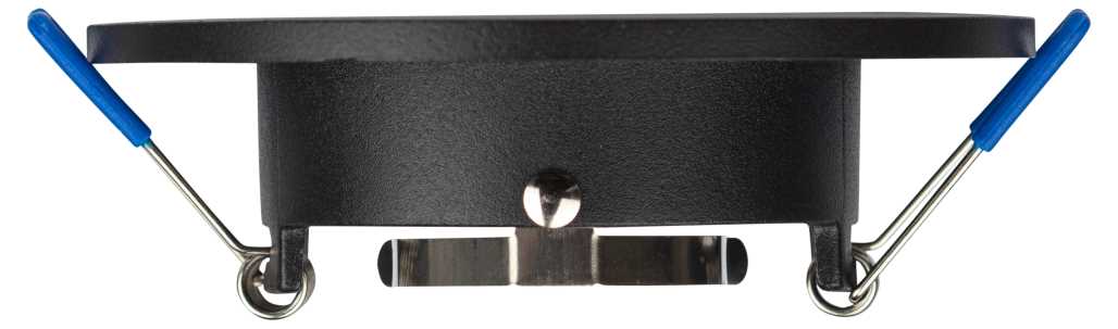 фото светильник встраиваемый алюминиевый эра kl105 bk под лампу mr16 gu5.3 черный б0059792 | 220svet.ru