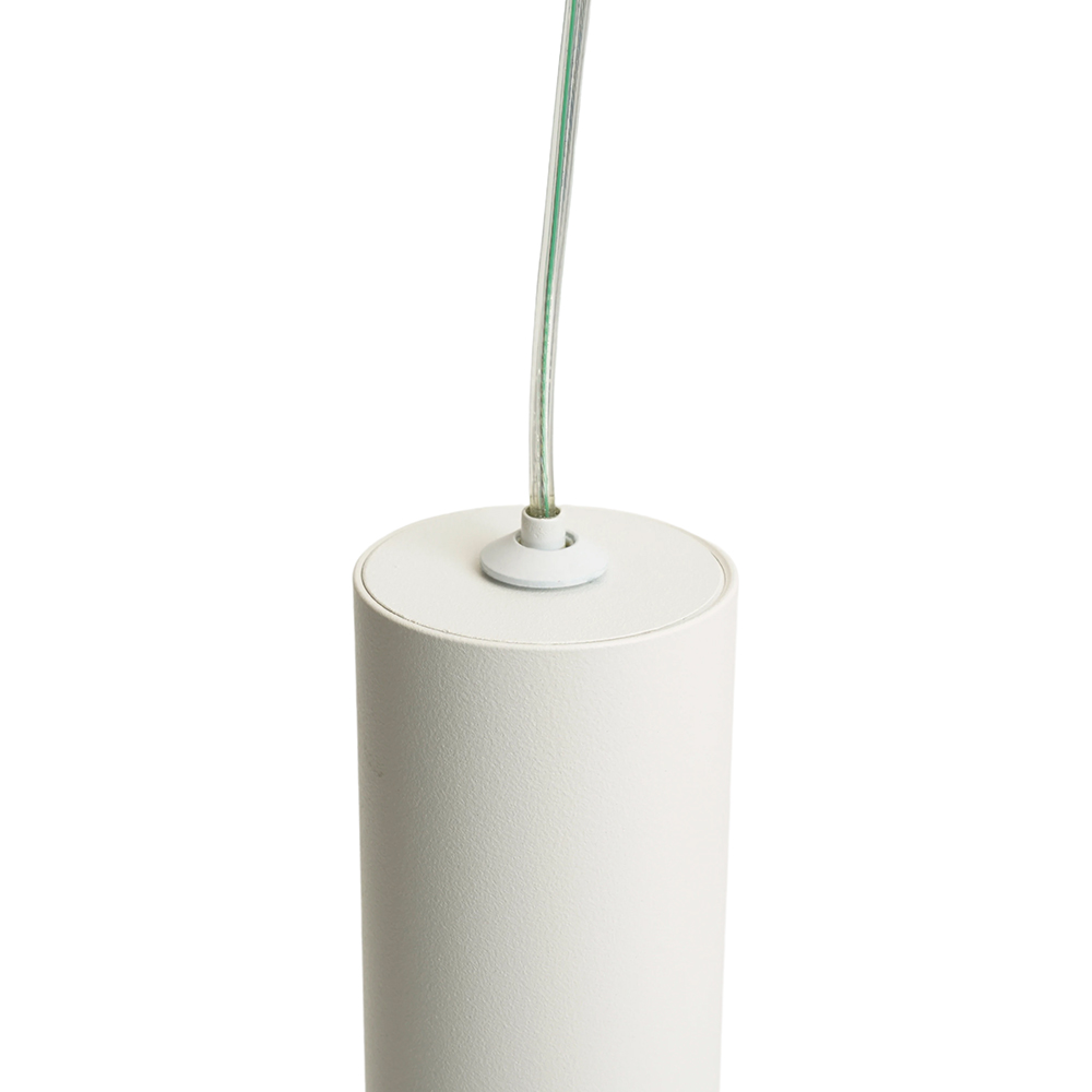 фото светильник потолочный feron ml1008 barrel luna levitation на подвесе mr11 35w 230v, белый 40*250 51376 | 220svet.ru