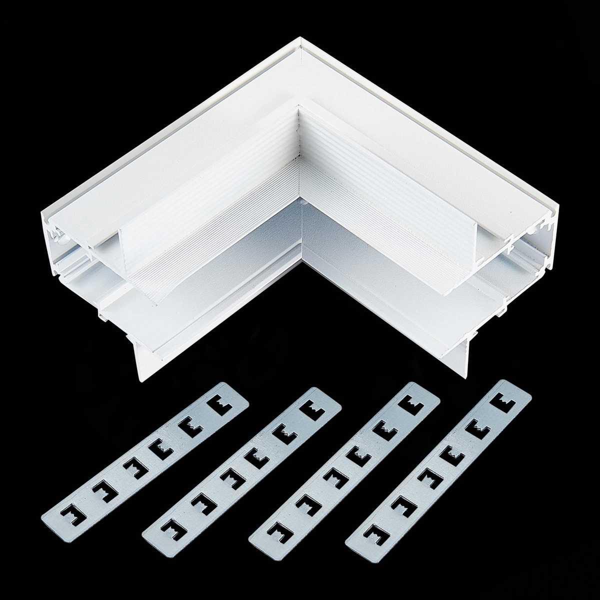 фото коннектор l-образный внутренний st luce skyline 48 st007.549.12 | 220svet.ru