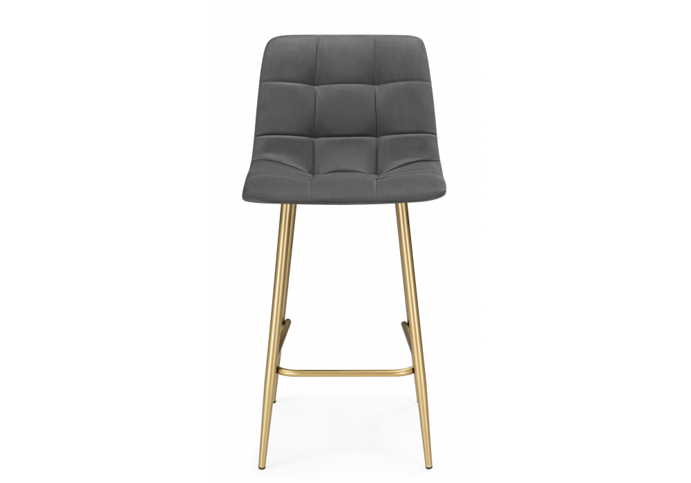 фото барный стул woodville чилли мини темно-серый (zd 995) / золотой np 632269 | 220svet.ru