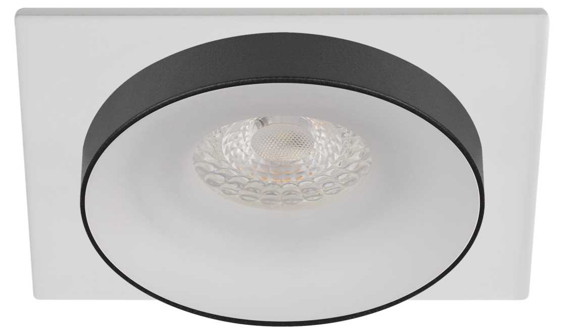фото светильник встраиваемый декоративный эра dk96 wh под лампу mr16 gu5.3 белый б0055593 | 220svet.ru