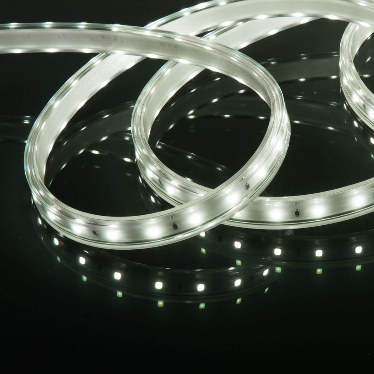 фото светодиодная влагозащищенная лента elektrostandard 8w/m 60led/m 2835smd холодный белый 50m a053638 | 220svet.ru