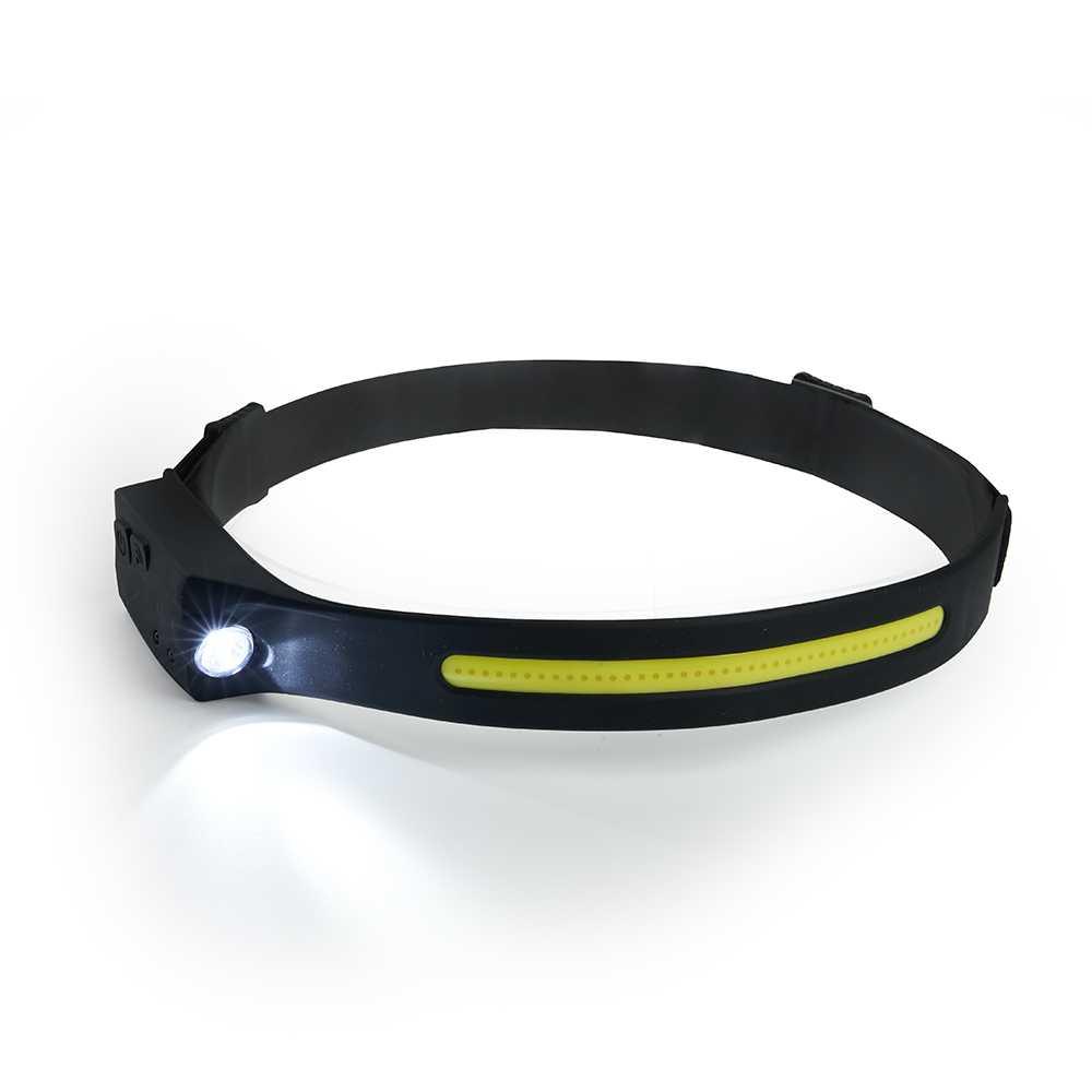 фото налобный светодиодный фонарь feron th2310 аккумуляторный 190х30 400 лм 48525 | 220svet.ru