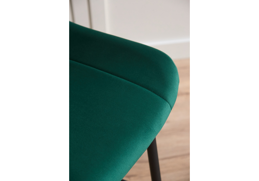 фото барный стул woodville седа зеленый / черный 632615 | 220svet.ru