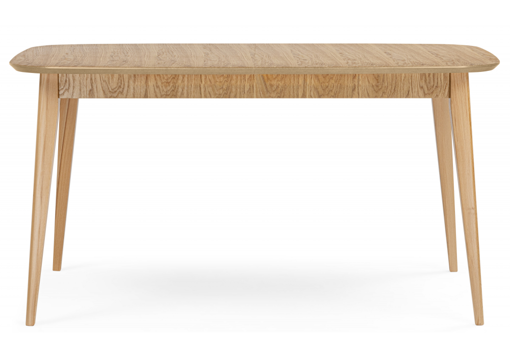 фото стол деревянный раскладной 145(190)x80 woodville адель светлое дерево 620599 | 220svet.ru