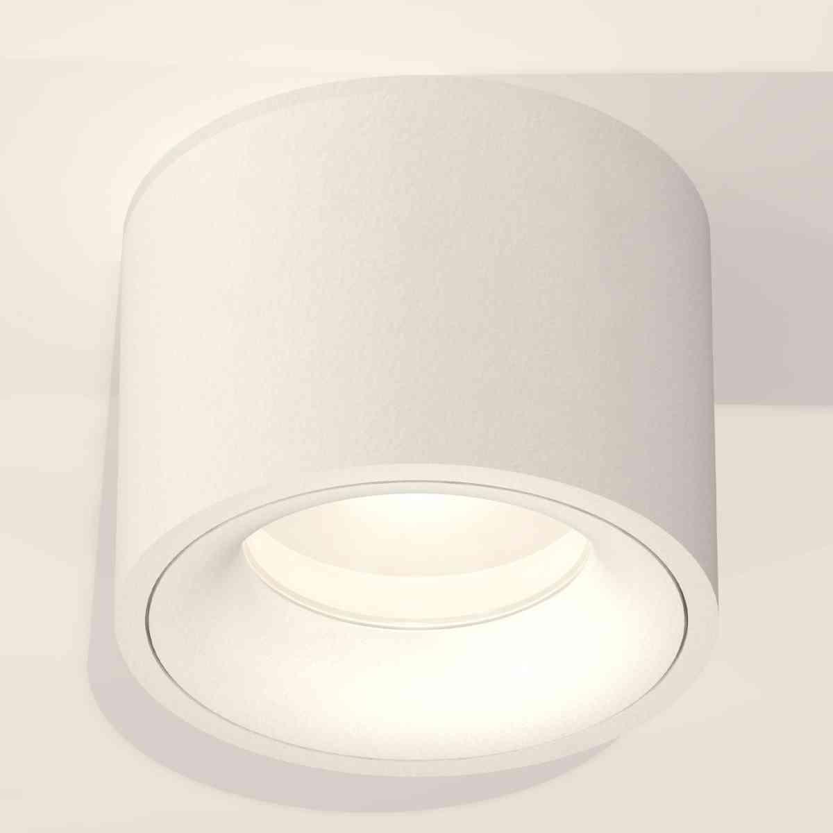 фото комплект накладного светильника ambrella light techno spot xs7510020 swh белый песок (c7510, n7010) | 220svet.ru