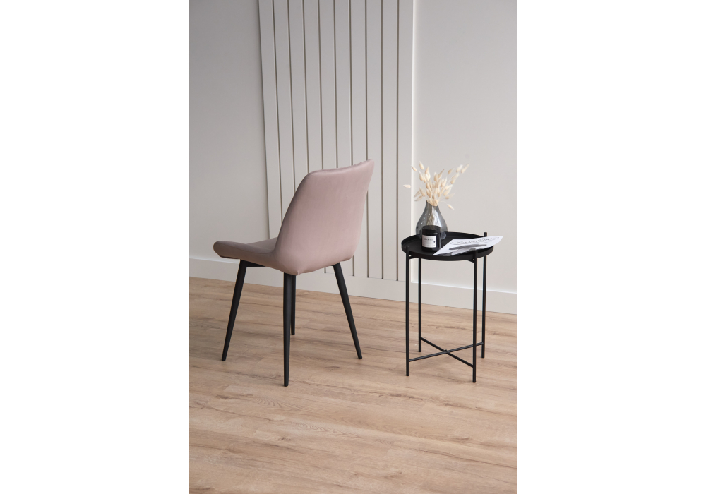 фото стул вращающийся на металлокаркасе woodville седа 360 латте (zd 290) / черный np 632409 | 220svet.ru