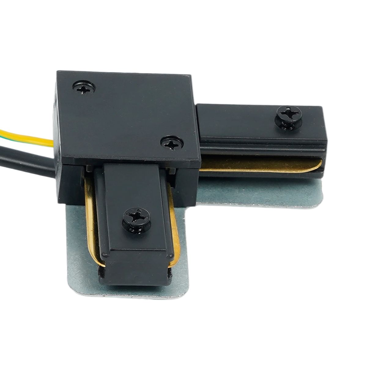 фото коннектор угловой для шинопровода с проводом feron ld1021c для cab1007 52154 | 220svet.ru