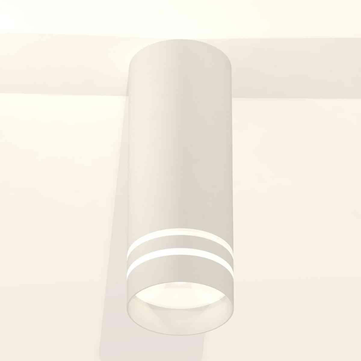 фото комплект накладного светильника ambrella light techno spot xs7442013 swh/fr белый песок/белый матовый (c7442, n7141) | 220svet.ru