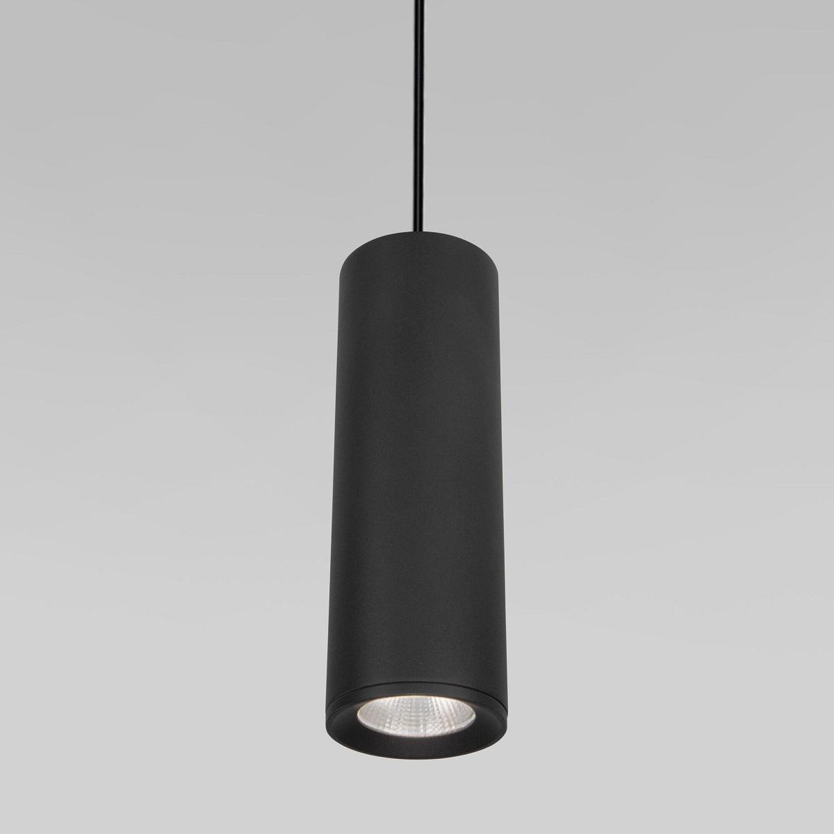 фото подвесной светодиодный светильник elektrostandard 50246 led 7w 4000k черный a064184 | 220svet.ru