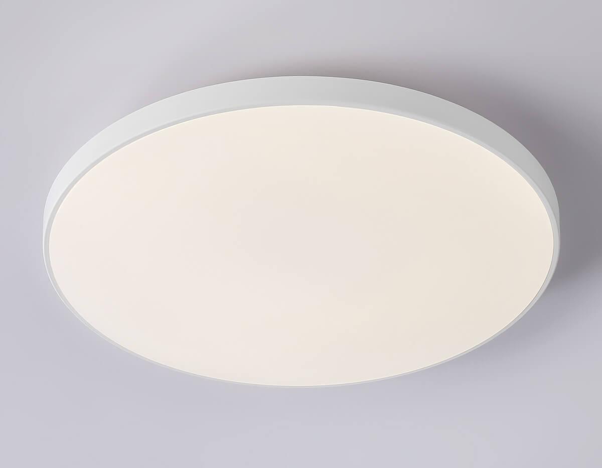 фото потолочный светодиодный светильник ambrella light orbital air fz1222 wh белый | 220svet.ru