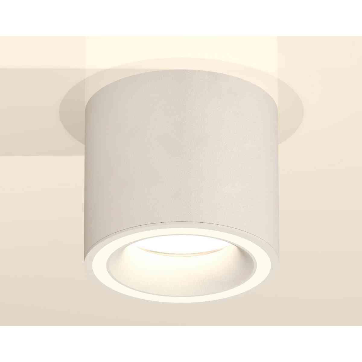 фото комплект накладного светильника ambrella light techno spot xs7401040 swh белый песок (c7401, n7110) | 220svet.ru