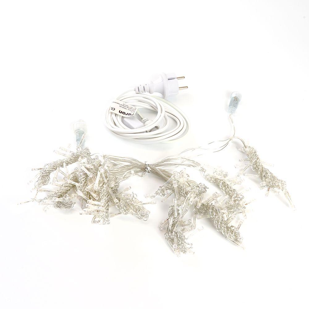 фото уличная светодиодная гирлянда feron занавес 230v мультиколор cl18 48172 | 220svet.ru